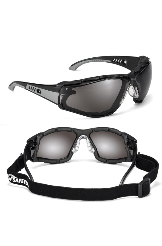 Clear Safety Glasses – Anti-Fog, UV400, Impact & Scratch Resistant (EN166 Certified)